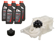 Ausgleichsbehälter für Motorkühlmittel. Porsche 996 1997–2000 - 99610614753, 99610614754, 99610614755, 99610614756