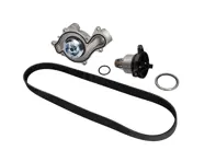 Kit di inserimento pompa acqua, cinghia e termostato Porsche 9YA Cayenne / 971 Panamera V6 Hybrid - 9A712101304, 9A712168800, 9A110655900, 0PB121688, 9A790313710, 9A712101303