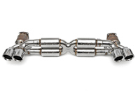 Sistema di scarico Supersport RACE X-Pipe (incluso bypass catalizzatore). Porsche 991 Turbo / Turbo S - 99111173170, 99111173171