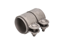 Exhaust clamp in Titanium for rear silencer to catalyst. Porsche 991.2 - 9P1253145