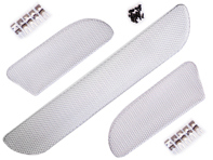 Rennline Front bumper wire mesh grill kit Black. Porsche 987 Cayman - E1002