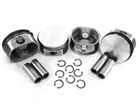 Piston set, Flat top 94x71mm. Porsche 914 - VW9400T4EP