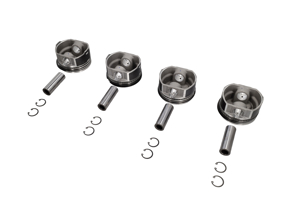 Set di pistoni, Flat top 94x71mm. Porsche 914 - VW9400T4EP