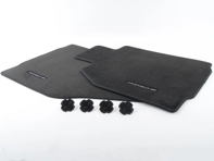 Set tappetini Porsche. Boxster 987 / Cayman / 997 LHD Auto SET DI 2 - 98755198408, 98704480001, 98755198404, 98704480108A43, 98704480118A43, 98704480108N43, 98704480108R43, 98704480108T23, 98704480108T43, 98704480108E23, 98704480108B23, 98704480108M23