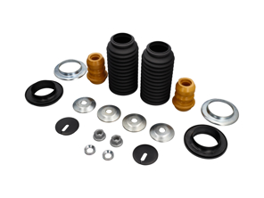 Domlager- und Überholungssatz für den vorderen Stoßdämpfer. Porsche 987.2 Boxster 2009–2012 (ohne PASM) - 99970345740, PAF103353, 99734310701, 99734301801, 99634351505, 99634351701, 99634351100, 99634351101, 99634351300, 99634330102, 99634350500