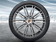 20' 991.2 C4 / C4S '911 Turbo' Alufelgen & Reifen Original Porsche - 99104460354