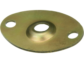 Äußere Spannplatte zur Montage der Nebelscheinwerfer. Porsche 911 74-83 - 91163106001 - URO-015696, 1695251500