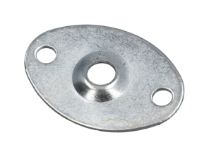 Äußere Spannplatte zur Montage der Nebelscheinwerfer. Porsche 911 74-83 - 91163106001 - URO-015696, 1695251500