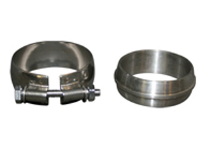 Auspuff O-Ring und Schellensatz für Endrohr. Porsche 964 - 96411124701, 96411124702, 96411124703, 96411133600, PCG11133600