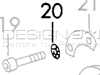 Kugelgelenk-Sicherungsscheibe. Porsche 911/912 1965-68 - 90011400301, 99952310200, 99952310201, 99952310202, 9995231020B