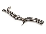 Tuyau intermédiaire Fabspeed X-Pipe. Porsche Macan S / GTS / Turbo V6 2014>> - FS.POR.14MCNV6.XMP - FS.POR.14MCNV6.XMP