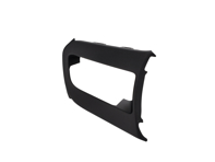 Rear trim steering wheel black. Porsche 95B.2 Macan / 718 / 991.2 - 9P1419938G5Q0, 9P1419937E5Q0, 9P1419936E5Q0