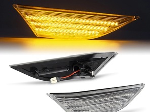 Sequentielle LED-Seitenblinkerleuchten. Klar. Porsche 991.1 / 991.2 / 981/982 Boxster/Cayman - 99163125000, 99163125506, 99163125606