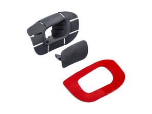 Kapje koplampsproeier. Porsche 955 Cayenne Turbo - 95562830100g2x, 95562830200g2x, 95562830100, 95562830200