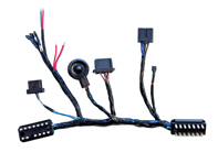 Placa de montaje del mazo de cables para vehículos con inyección mecánica. Porsche 911 1974-77 - 91161200521 - 9700020