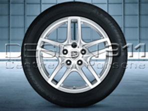 Llantas de aleación Cayenne Turbo de 19' y neumáticos de invierno Porsche original - 95804460063, 95804460043, 95804460064, 95804460044