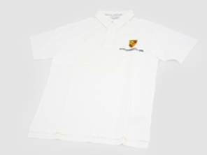 Porsche White Polo Shirt with Crest - WAP59000S14