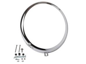 Scheinwerferring Hella Style Chrom. Porsche 356A / 356B / 356C - 64463111201 - 8195150800