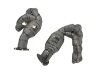 Collecteur d'échappement de longueur égale avec convertisseur catalytique. Porsche 987.2 Boxster / Caïman - 98711310133, 987113101AX, 98711310233, 987113102AX - 9M87113101