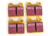 EBC YELLOW Brake Pads 'Fast Road' Rear. Porsche 911 / 912 / 914 - 91135293901, 91135293902, 91135295004, 91135295006, 91135295007 - DP4105R