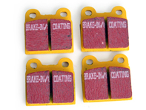EBC YELLOW Brake Pads 'Fast Road' Rear. Porsche 911 / 912 / 914 - 91135293901, 91135293902, 91135295004, 91135295006, 91135295007 - DP4105R