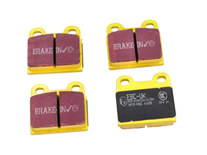 EBC YELLOW Brake Pads 'Fast Road' Rear. Porsche 911 / 912 / 914 - 91135293901, 91135293902, 91135295004, 91135295006, 91135295007 - DP4105R
