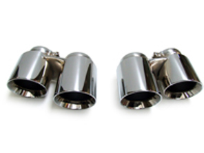 DesignTek Sorties d'échappement en acier inoxydable pour Porsche 991.1 - 152727-01, 99111136101, 99111136102, 99111136103, 99111198301, 99111198302, 99111198303, 99111146700, 99111136201, 99111136202, 99111136203, 99111146800