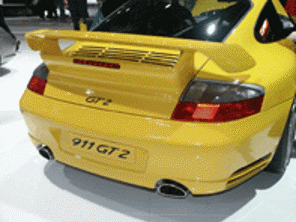 Heckspoiler/Flügel GT2 Look Porsche 996 Coupe Modelle - 996512996208, 996512996408, 996512996308