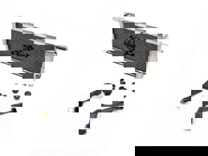 Radiateur central en aluminium pour liquide de refroidissement et durites Porsche 991 GT2RS, 718 GT4, 718 Spyder - 99110613802, 99110613801, 99110603890