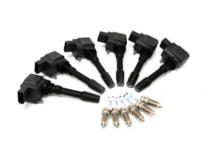 Bobines d'allumage et bougies d'allumage (lot de 12) pour Porsche Macan / Cayenne / Panamera - 94660210400, 94660210401, 94660210402, 94660210403, 9466021040, 94660210404, 99917023390