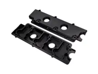 Tapa del motor del árbol de levas - Aleación superior en negro Porsche 911 1968-89 / 965 - 90110511503, 90110511511