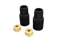 Stoßdämpfer-Anschlagpuffer und Staubschutzmanschetten. Porsche 987 Boxster / 987C Cayman 2006–2012 - 98733330100, 98633350501, 98633350101