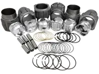 Cylinder and JE forged piston kit 86mm, Hi comp. Porsche 911 2.2L/2.4L - 008 911 86S JE, 00891186SJE