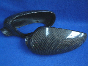 Exterior Mirrors Casings Carbon Fibre Porsche 996 / 986 - 99673161930, 99673162030