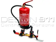 Extincteur d'incendie. Porsche 996 GT2 / 997 GT2 / 996 GT3 / 997 GT3 - 99372211570, 99372211571