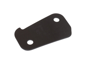 Cale pour gâche de porte, 1 mm, noire. Porsche911/912 - 90153170320 - 1687551300