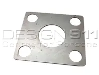 Charnière de porte à plaque de réglage. Porsche 356 - 64453132105, 64453132110, 64453132115, 35652201, 64453132100