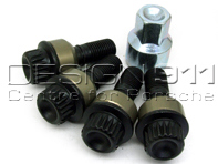 Vergrendeling Wielboutenset ZWART STD - Origineel Porsche - 99136105700