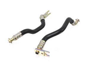 Tubo del motor al enfriador de aceite. Porsche 944 S2 1990 en adelante - 94420701103, 94420701105