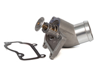 Water Thermostat with Thermostat Insert 160F Low Temperature Porsche 986 Boxster / 996 / 987 Boxster / 997 - 99610612553, 99610601359, 99610601361, 99610612554, 99610612153, 99610612155, 99610632650, 99610632651, 99610612552, 99610601360
