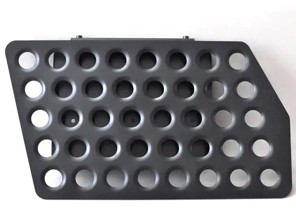 Plancher aluminium côté passager Porsche 964 / 993