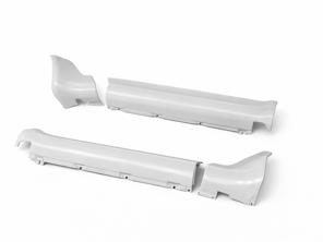 Seitenschweller 4 Teile Porsche 965 Turbo / 964 Widebody