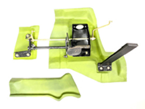 Conversione RHD o ripristino pedaliere. Porsche 911 - SC80-D7