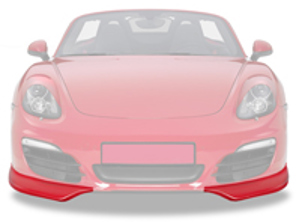 Lèvre de spoiler avant. Porsche 981 Boxster 2012>> - FA204