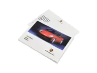 Driver’s manual for Porsche 986 Boxster / Boxster S, MY 02, in English - WKD98602002