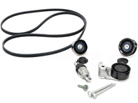 Kit de galet tendeur et courroies de transmission. Porsche Cayenne 3.6L / Panamera 3.0L - 94610211875, 94610211876, 7PP145279, 95814527901, 94810226175, 94810240375, 94810240323, 94810240321, 94810240300, 94810240322, 7PP903137A