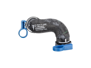 Tuyau de liquide de refroidissement – Raccordement à la vanne de régulation du chauffage (compartiment moteur). Porsche 981 Boxster et Cayman, y compris Spyder et GT4, 2012-2016 - 9A110661731