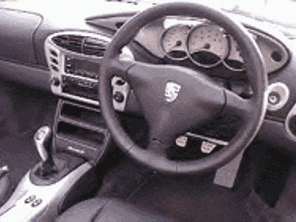 Instrumenteneinfassung in Alu-Optik. Porsche 996 - 00004480221, 00004480222