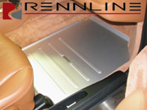 Rennline Bahnmatte. Beifahrerseite. Porsche 997 / 987 Cayman