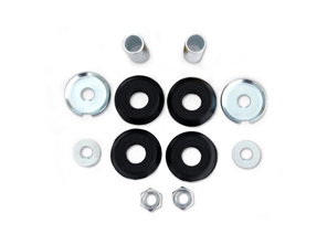 Rubberen veerpootbevestiging reparatieset. Porsche 911 / 912 1965-1968 - 90134169503, 90134168500, 90134162900, 90003800201, PAF011021, 90134168300, 90007602402, 9400035, N0110213, N0116351